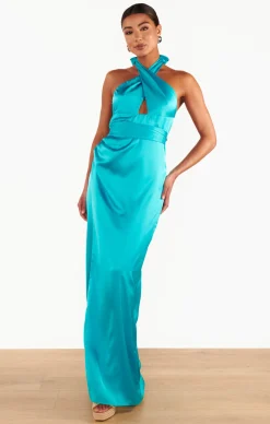 Show Me Your Mumu Adele Halter Maxi Dress