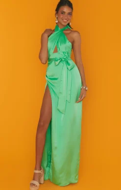 Show Me Your Mumu Adele Halter Maxi Dress