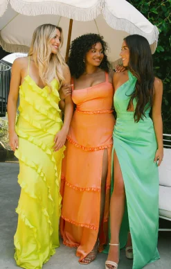 Show Me Your Mumu Adele Halter Maxi Dress