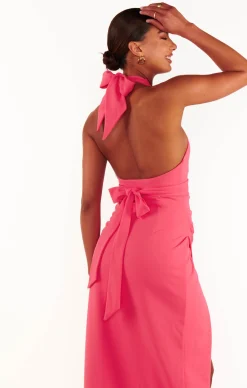 Show Me Your Mumu Adele Halter Maxi Dress