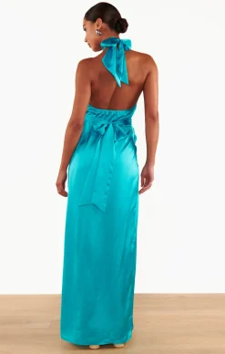 Show Me Your Mumu Adele Halter Maxi Dress