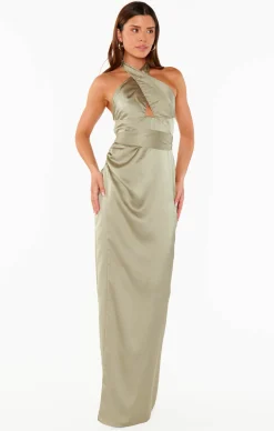 Show Me Your Mumu Adele Halter Maxi Dress