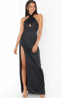 Show Me Your Mumu Adele Halter Maxi Dress