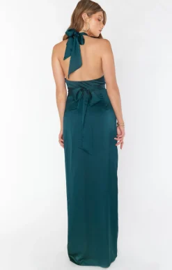 Show Me Your Mumu Adele Halter Maxi Dress