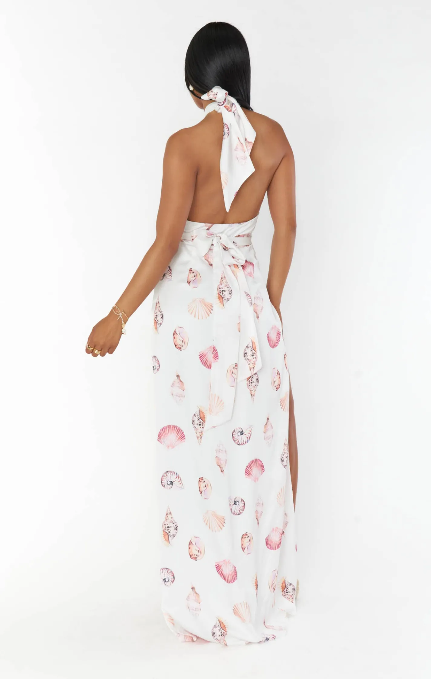 Show Me Your Mumu Adele Halter Maxi Dress