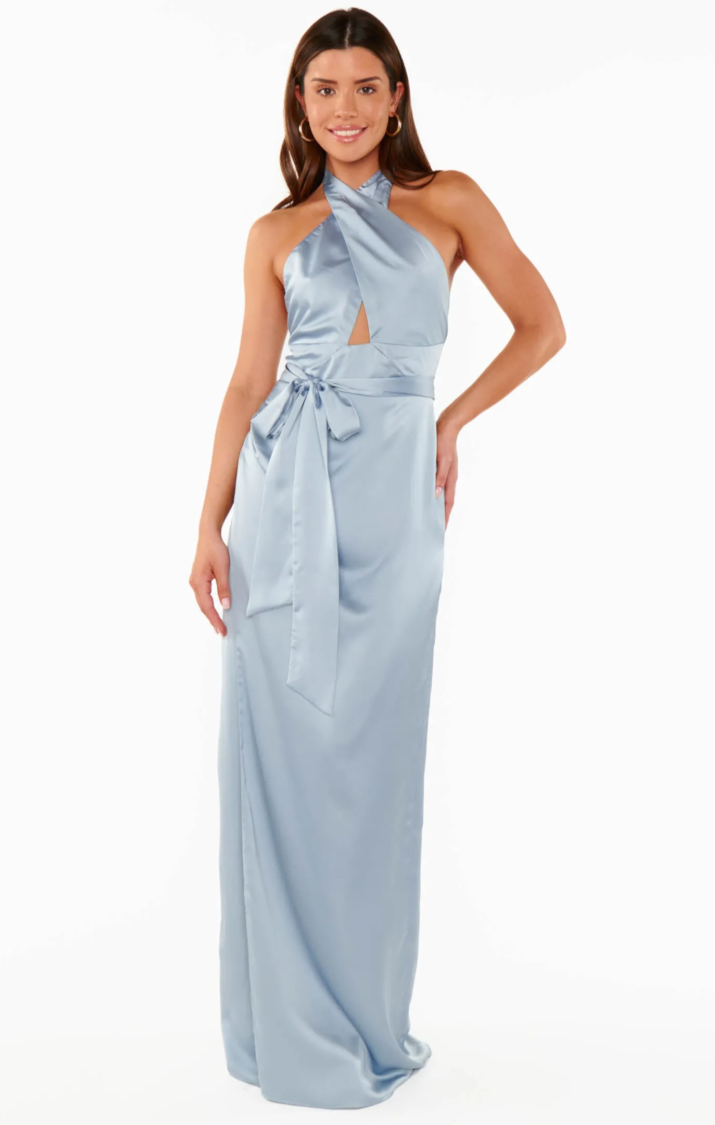 Show Me Your Mumu Adele Halter Maxi Dress