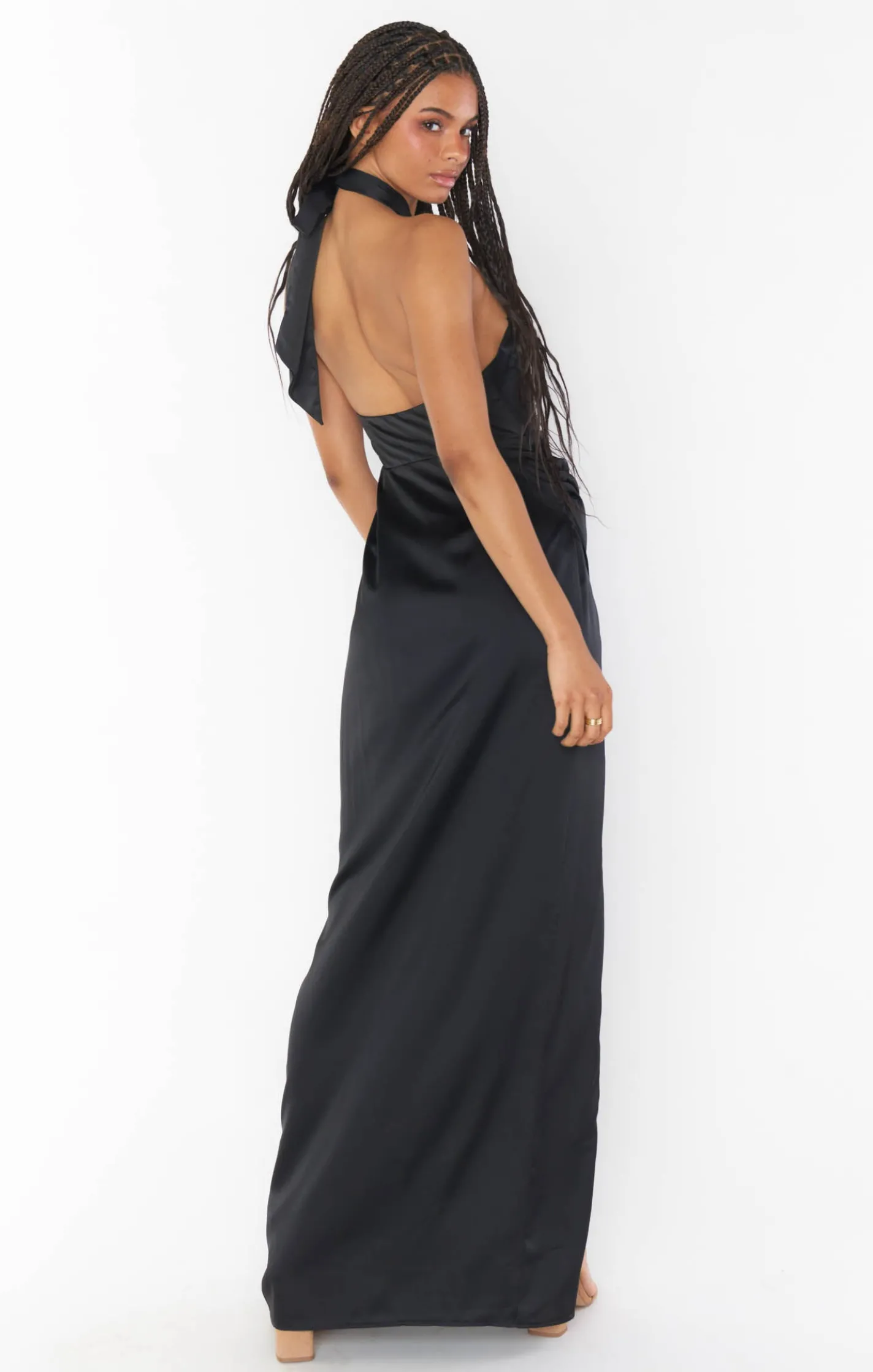 Show Me Your Mumu Adele Halter Maxi Dress