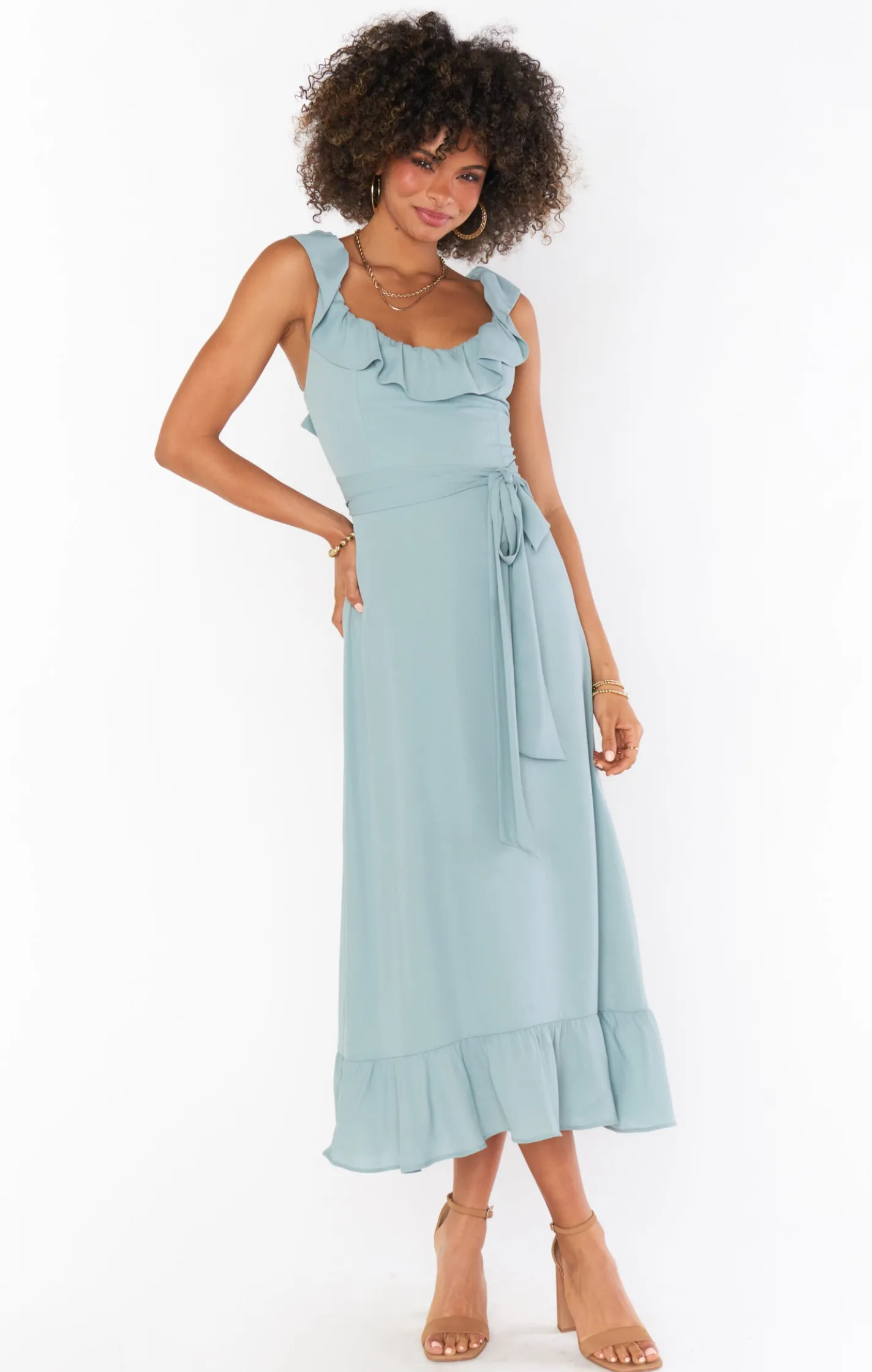 Show Me Your Mumu Alexis Midi Dress