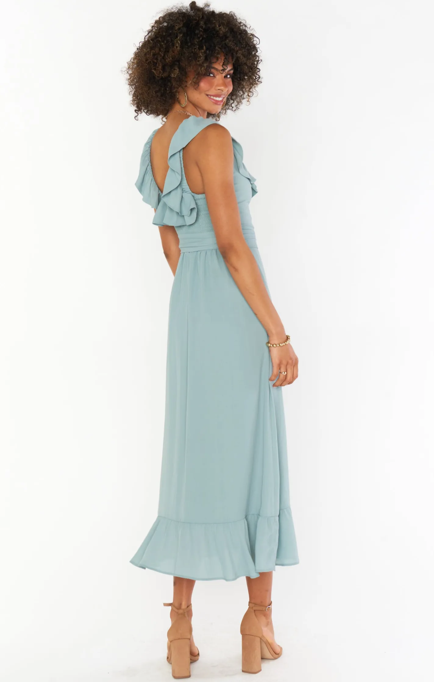 Show Me Your Mumu Alexis Midi Dress