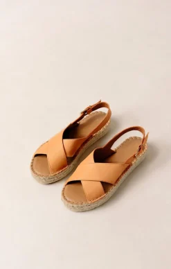 Show Me Your Mumu Alohas Crossed Platform Sandal