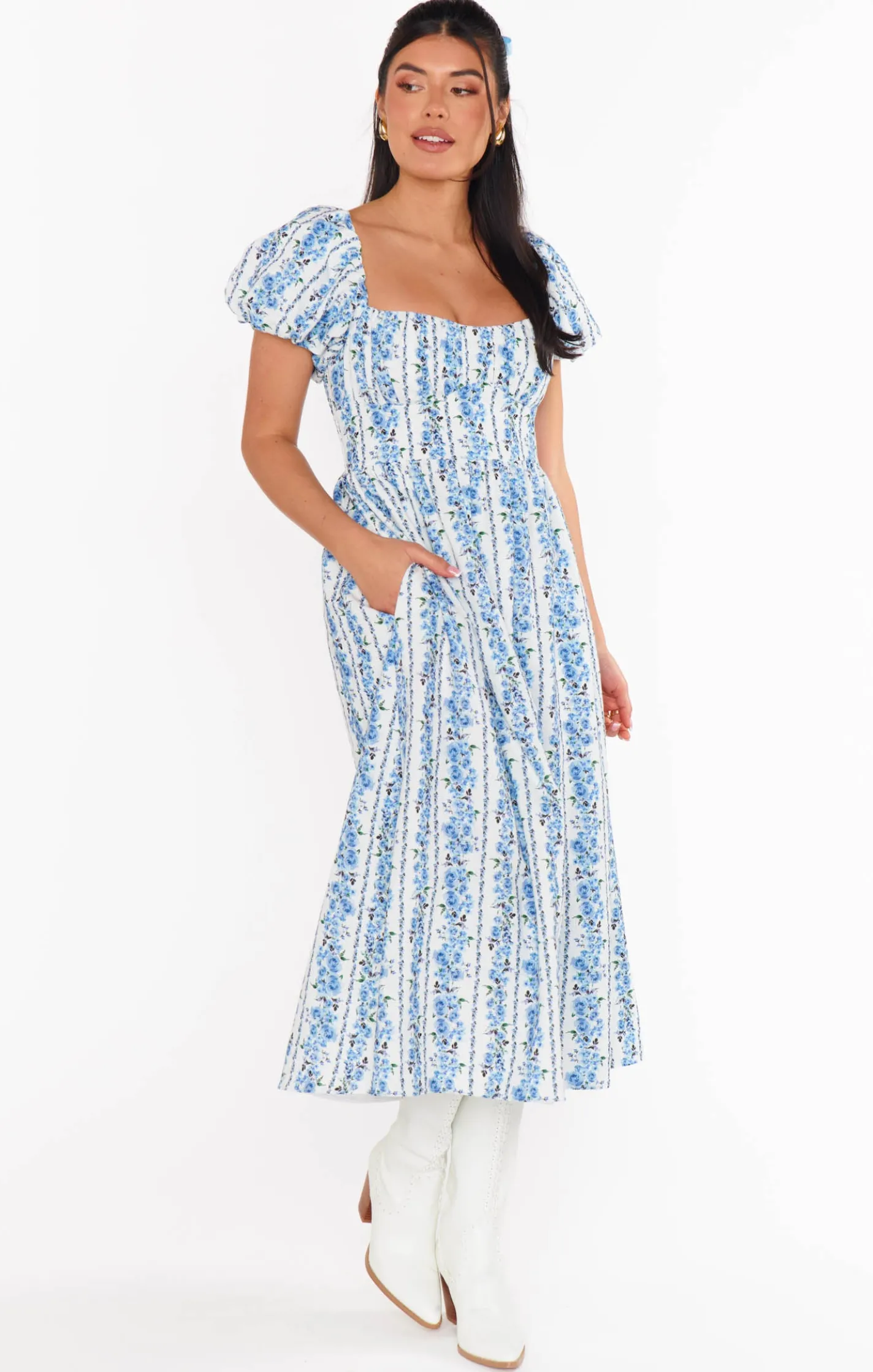 Show Me Your Mumu Belle Midi Dress