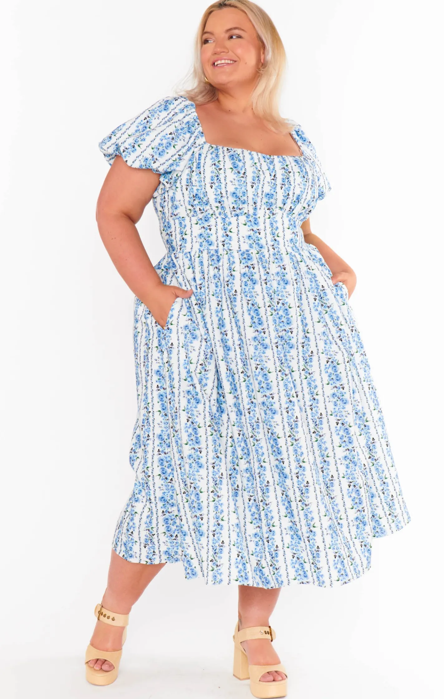 Show Me Your Mumu Belle Midi Dress