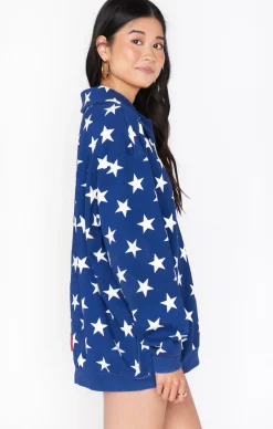 Show Me Your Mumu Benny Half Zip Sweatshirt