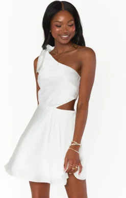 Show Me Your Mumu Betsy Bow Mini Dress