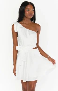 Show Me Your Mumu Betsy Bow Mini Dress