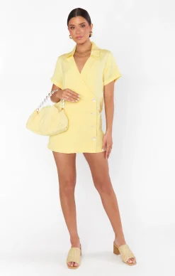 Show Me Your Mumu Bicoastal Blazer Romper