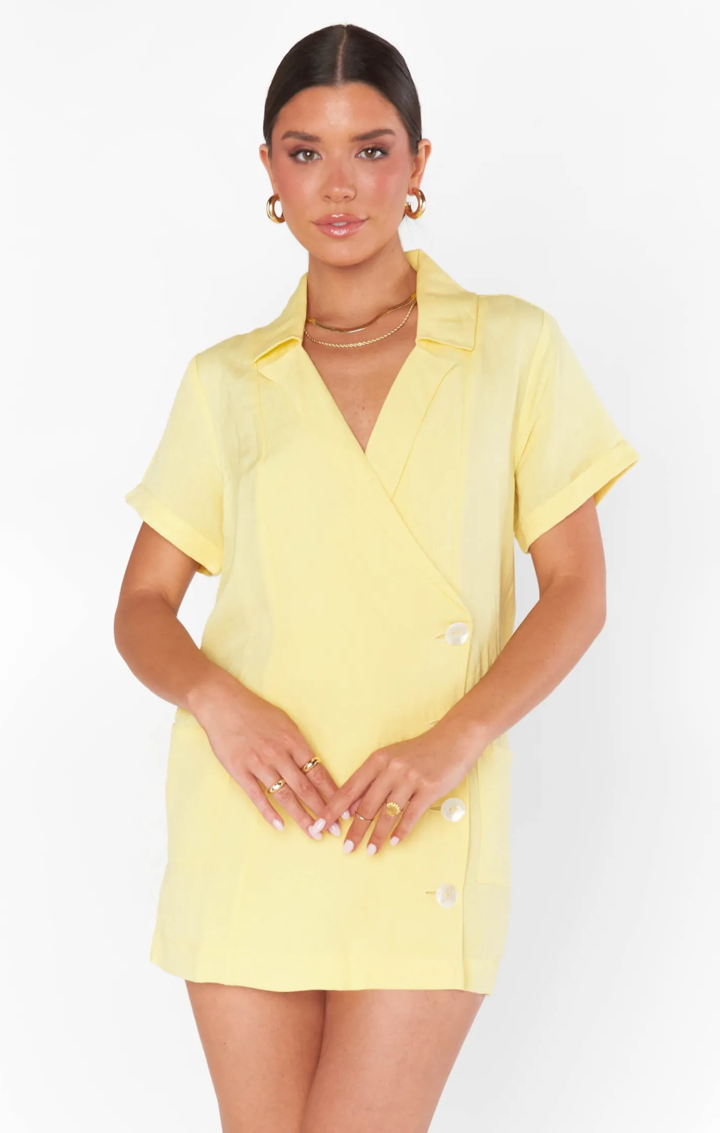 Show Me Your Mumu Bicoastal Blazer Romper