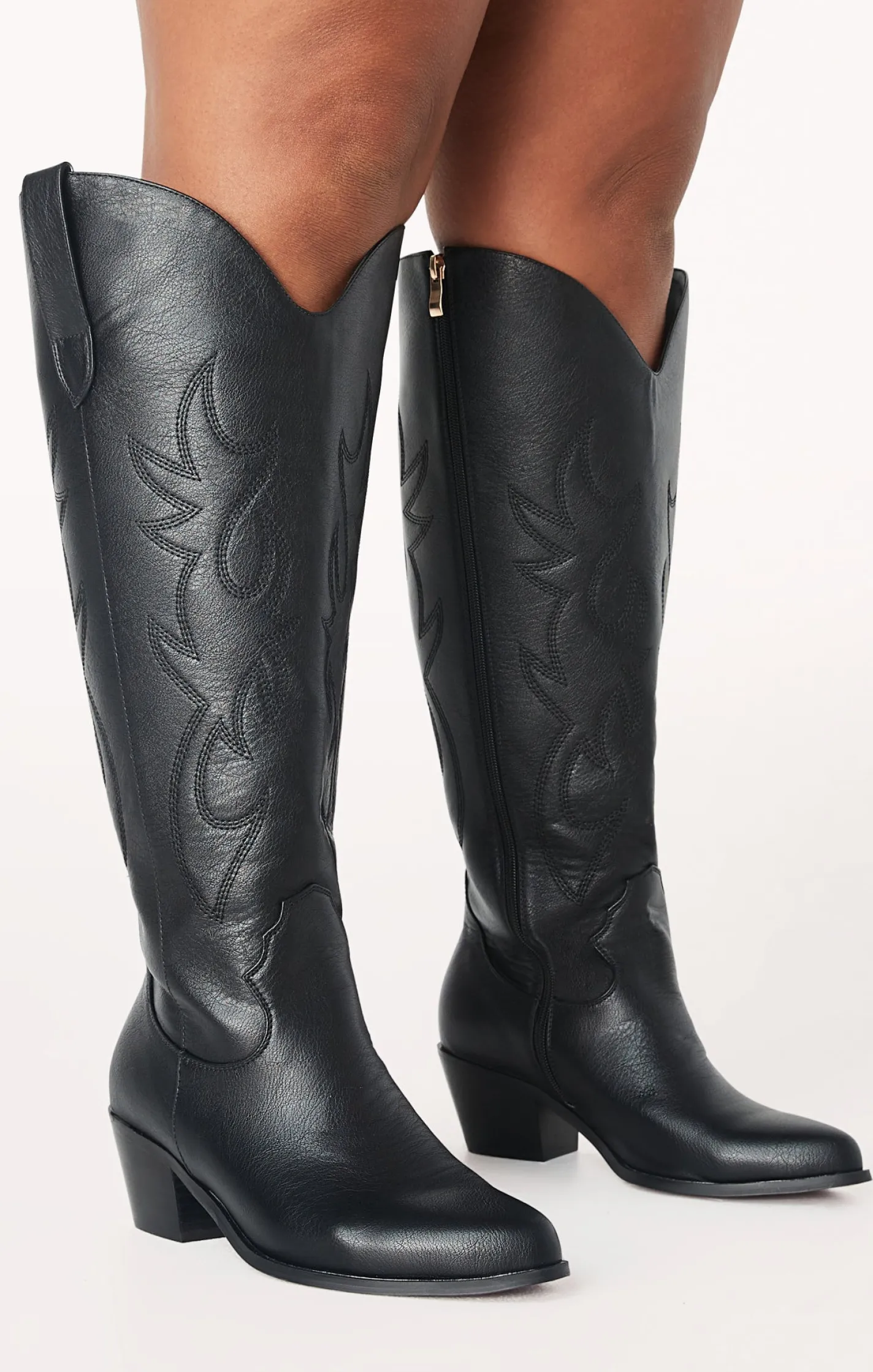 Show Me Your Mumu Billini Urson Extra Wide Calf Cowboy Boot
