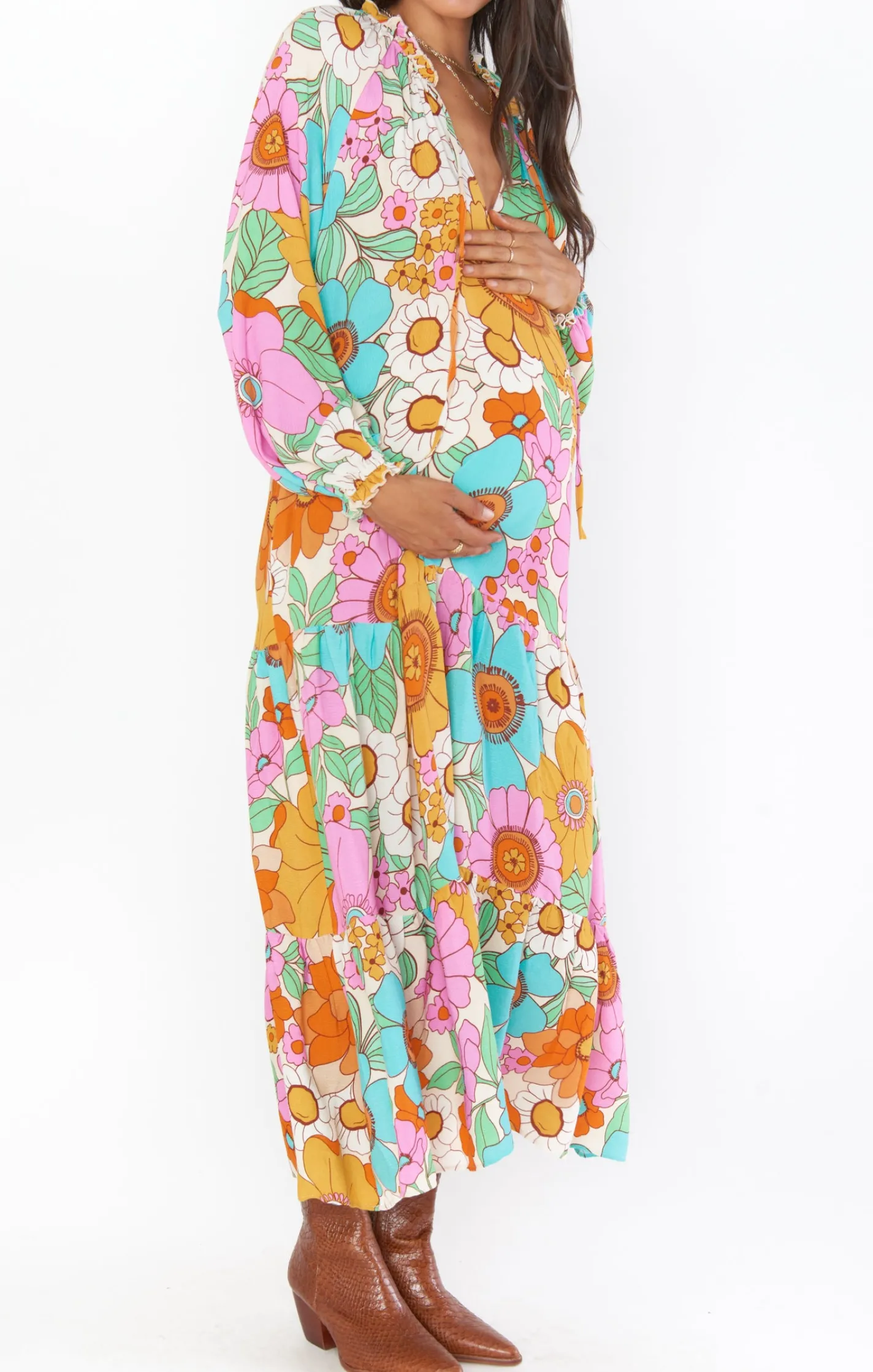 Show Me Your Mumu Birdie Maxi Dress