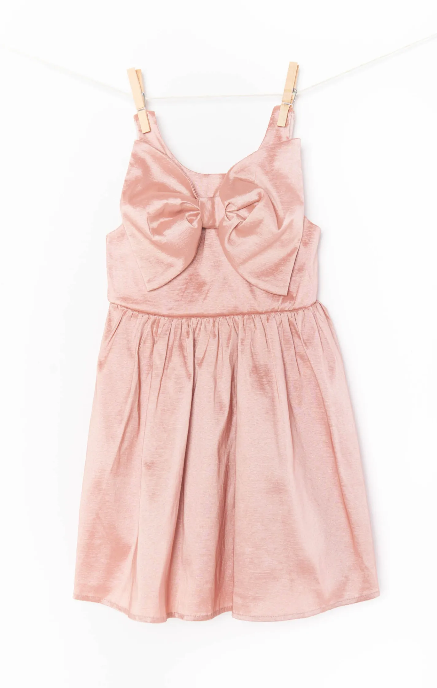 Kids Show Me Your Mumu Bow Mini Dress