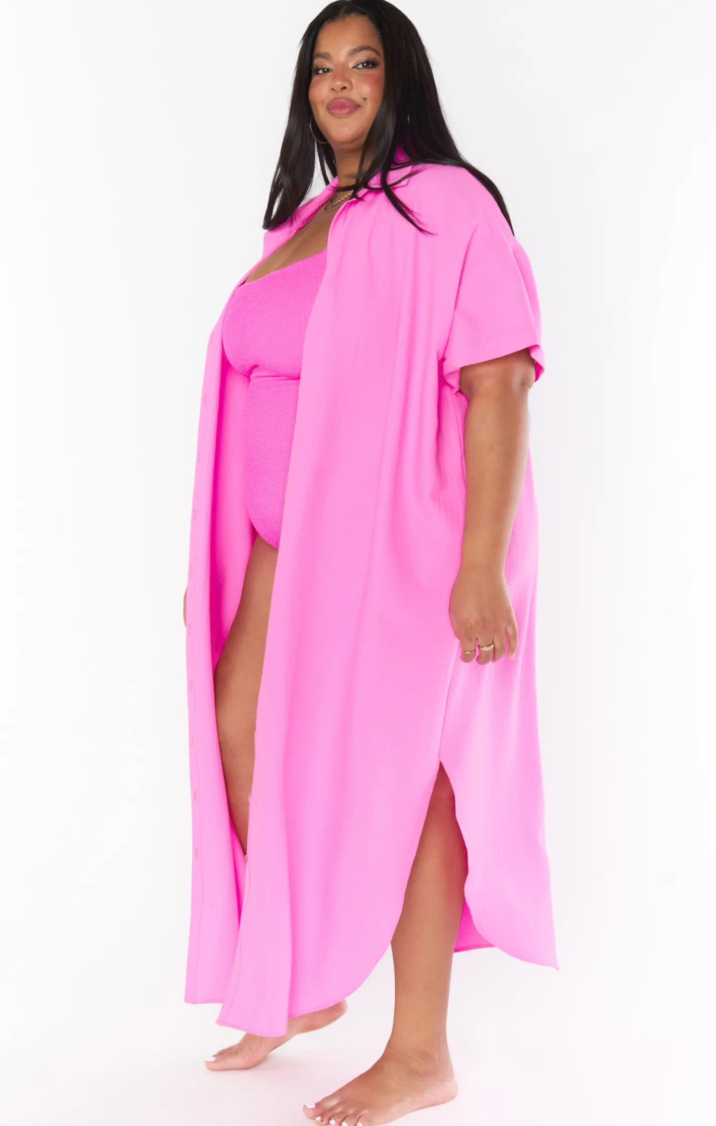 Show Me Your Mumu Buoy Button Down Dress