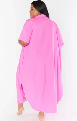 Kids Show Me Your Mumu Buoy Button Down Dress