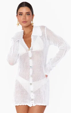 Kids Show Me Your Mumu Button Up Coverup