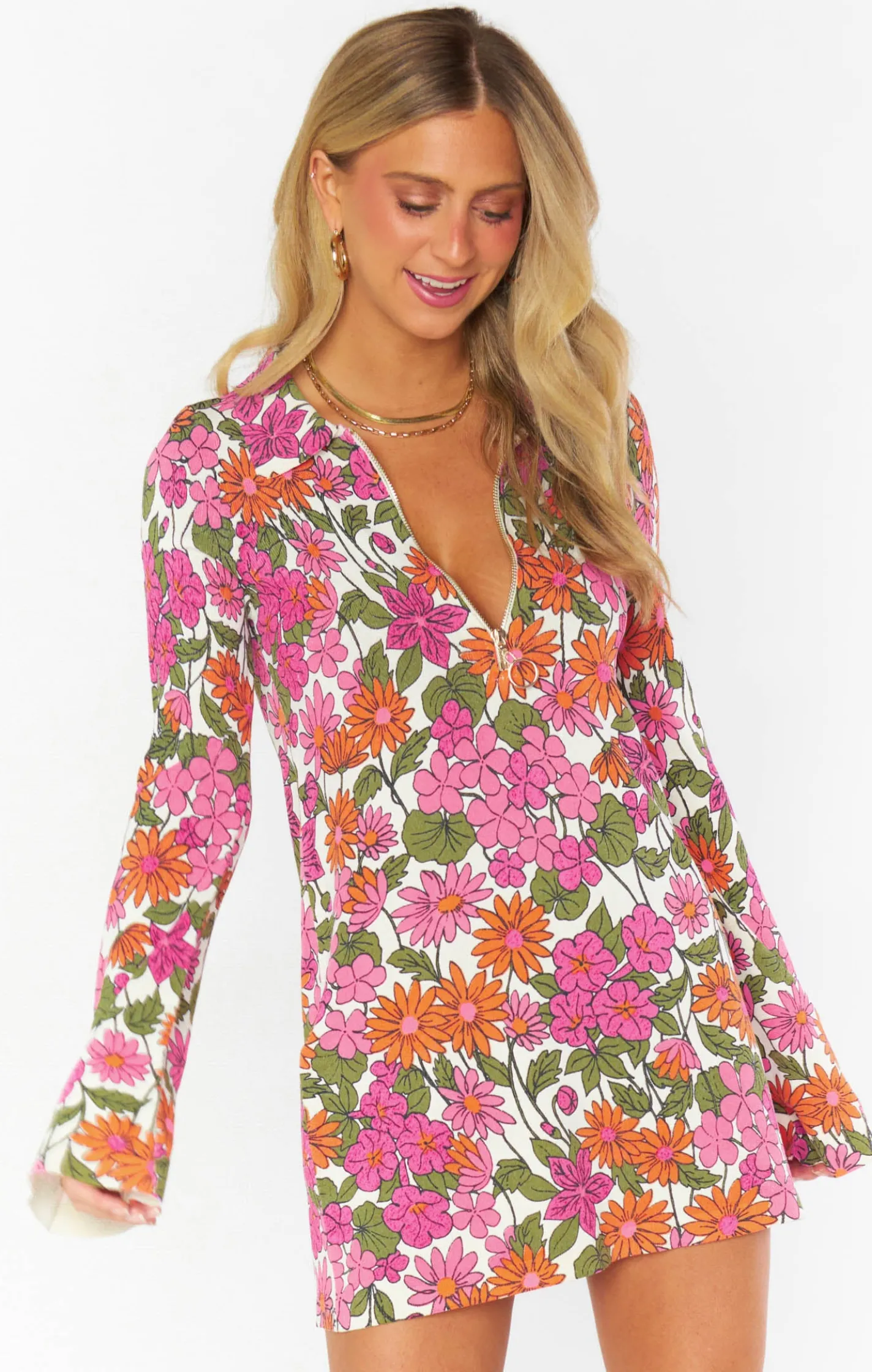 Show Me Your Mumu Charlie Collar Dress