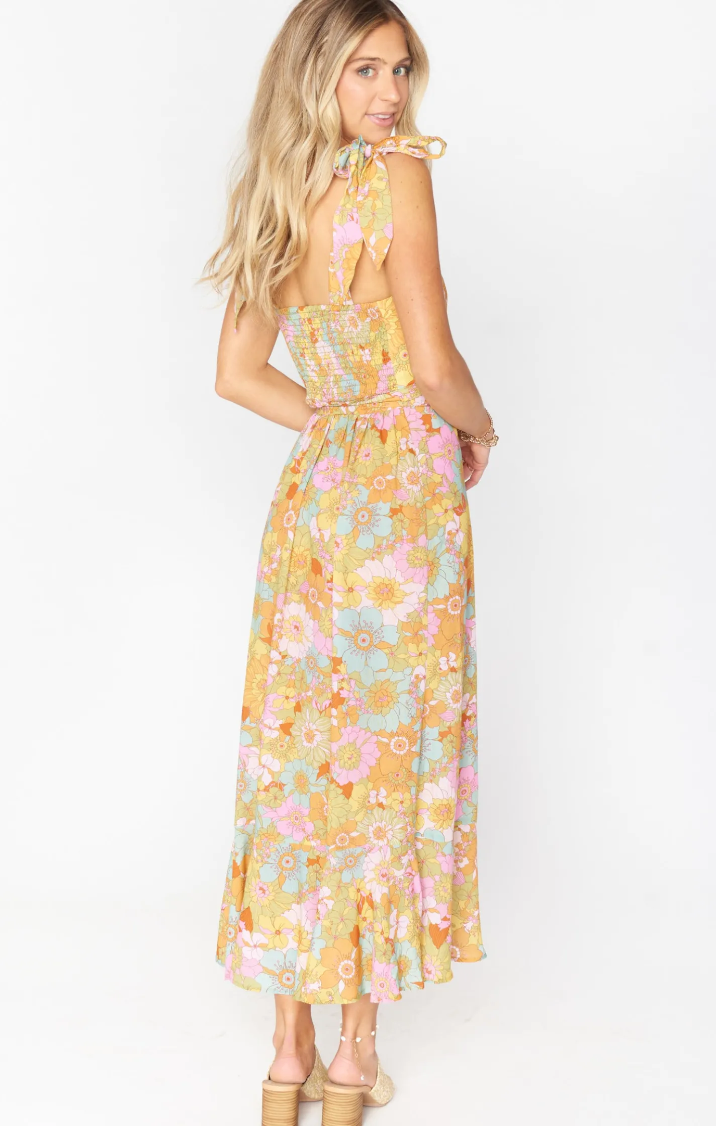 Show Me Your Mumu Claire Midi Dress