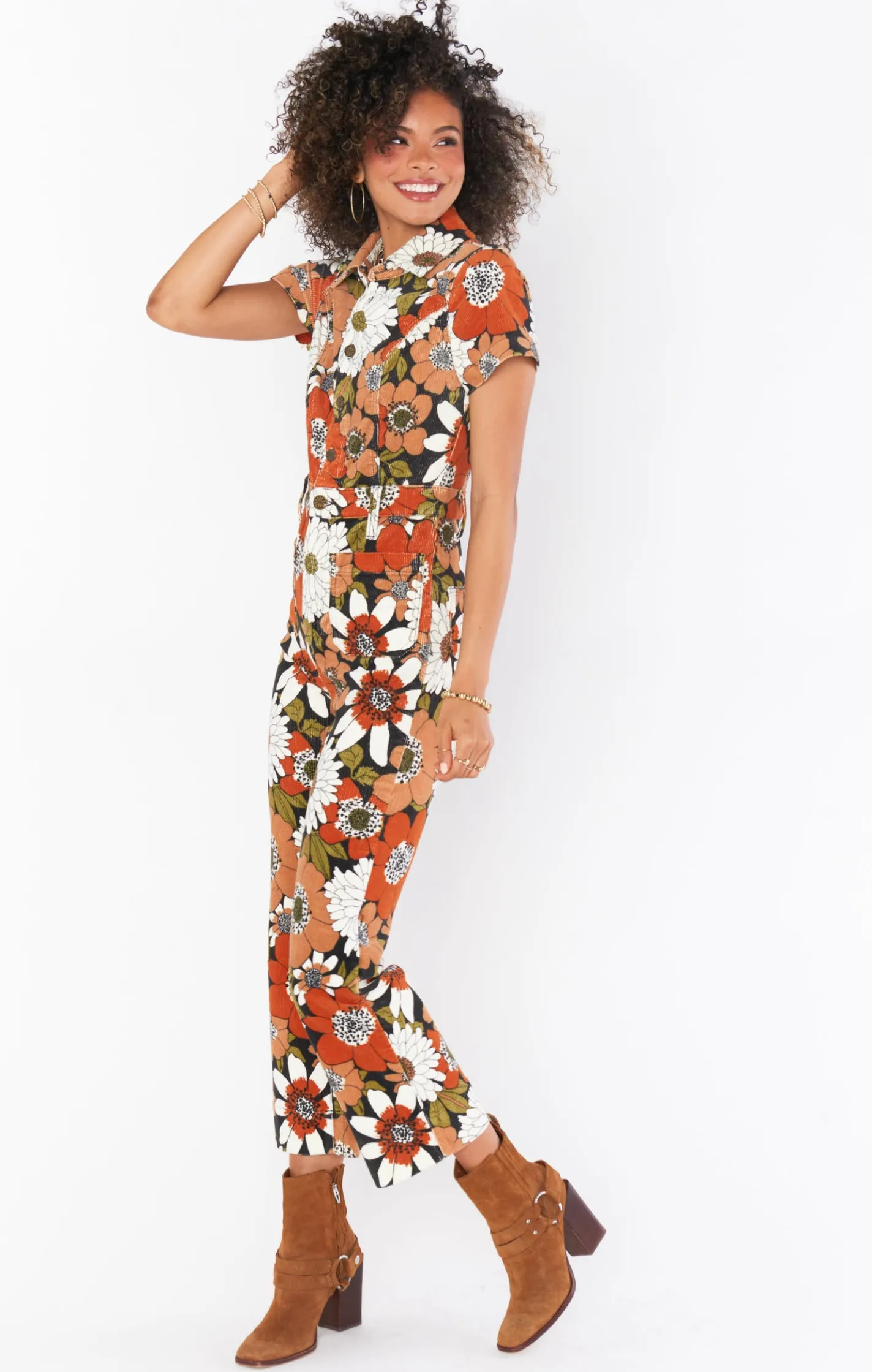 Show Me Your Mumu Cropped Everhart Jumpsuit
