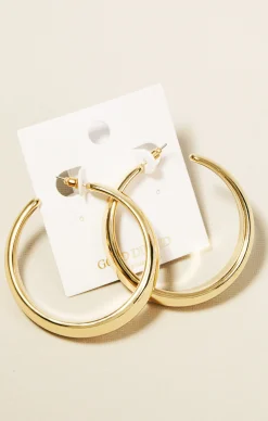Show Me Your Mumu Curved Hoop Earrings