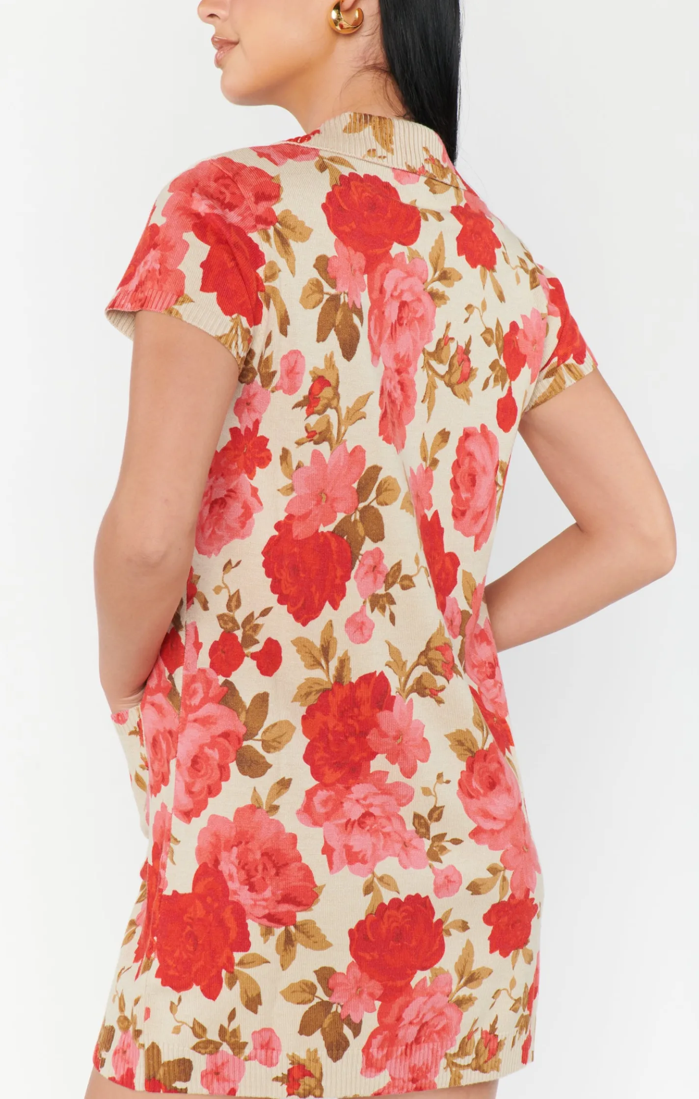 Show Me Your Mumu Dexter Button Sweater Dress