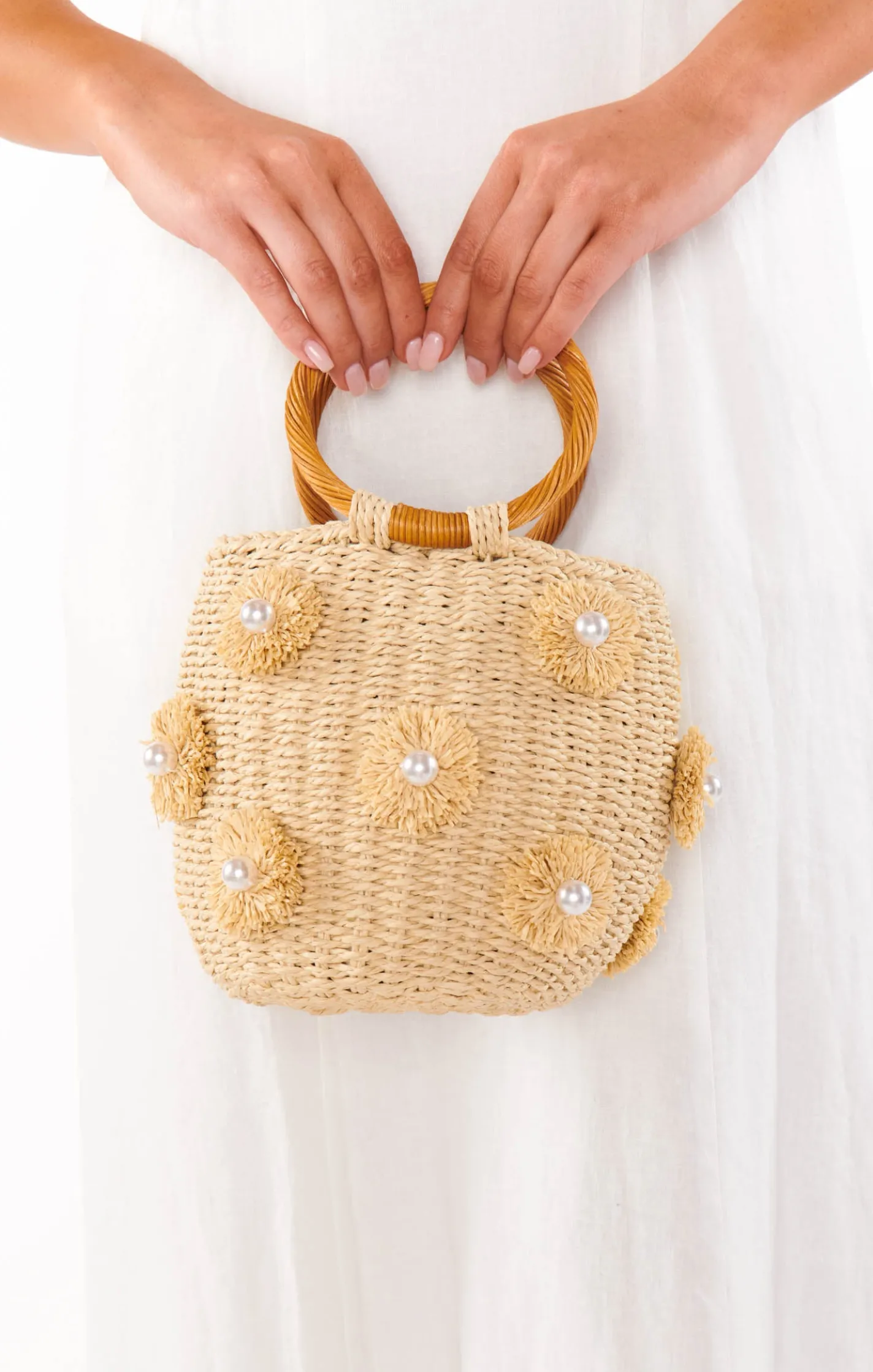 Show Me Your Mumu Elia Straw Bag