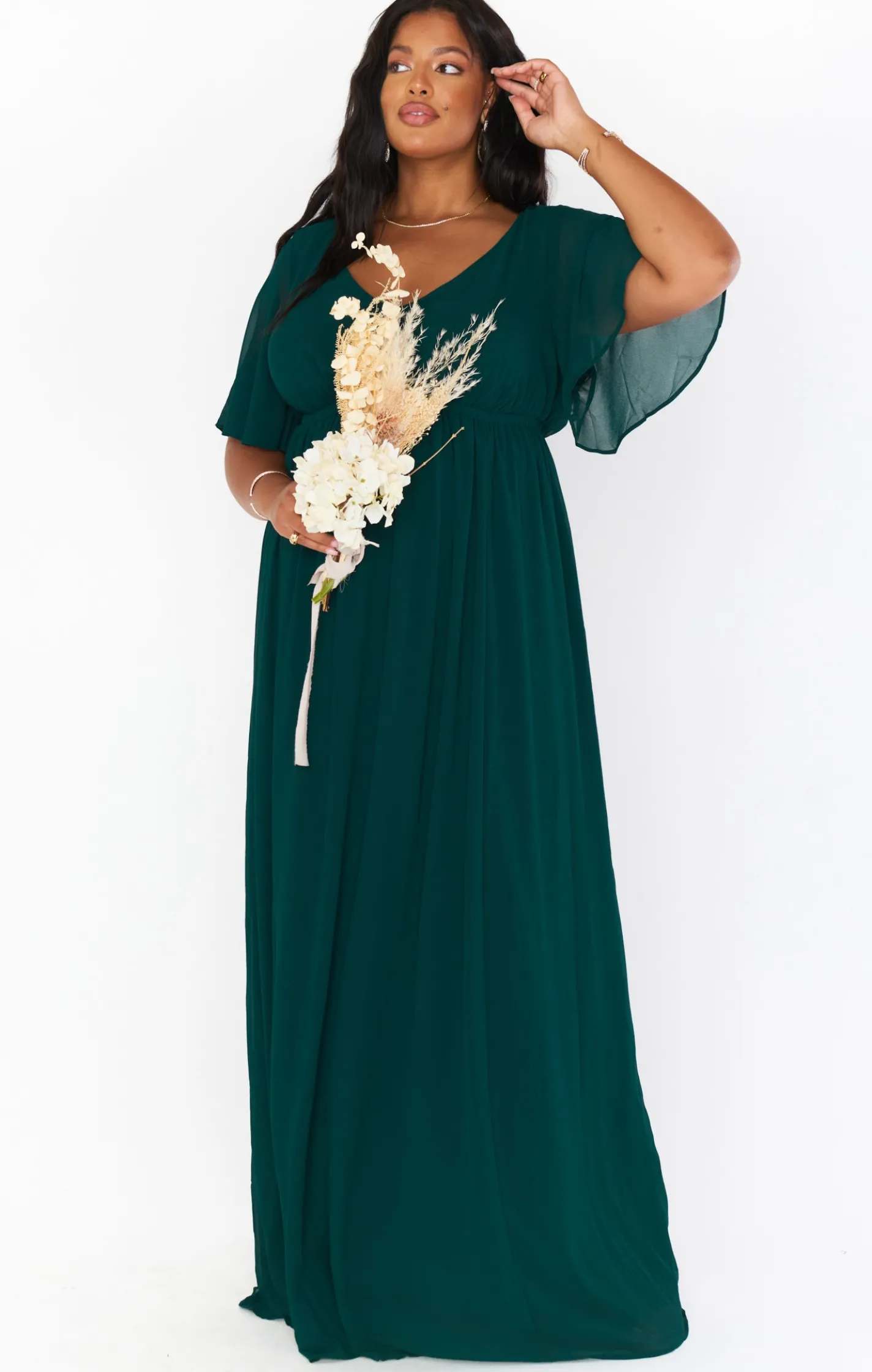 Kids Show Me Your Mumu Emily Empire Maxi Dress