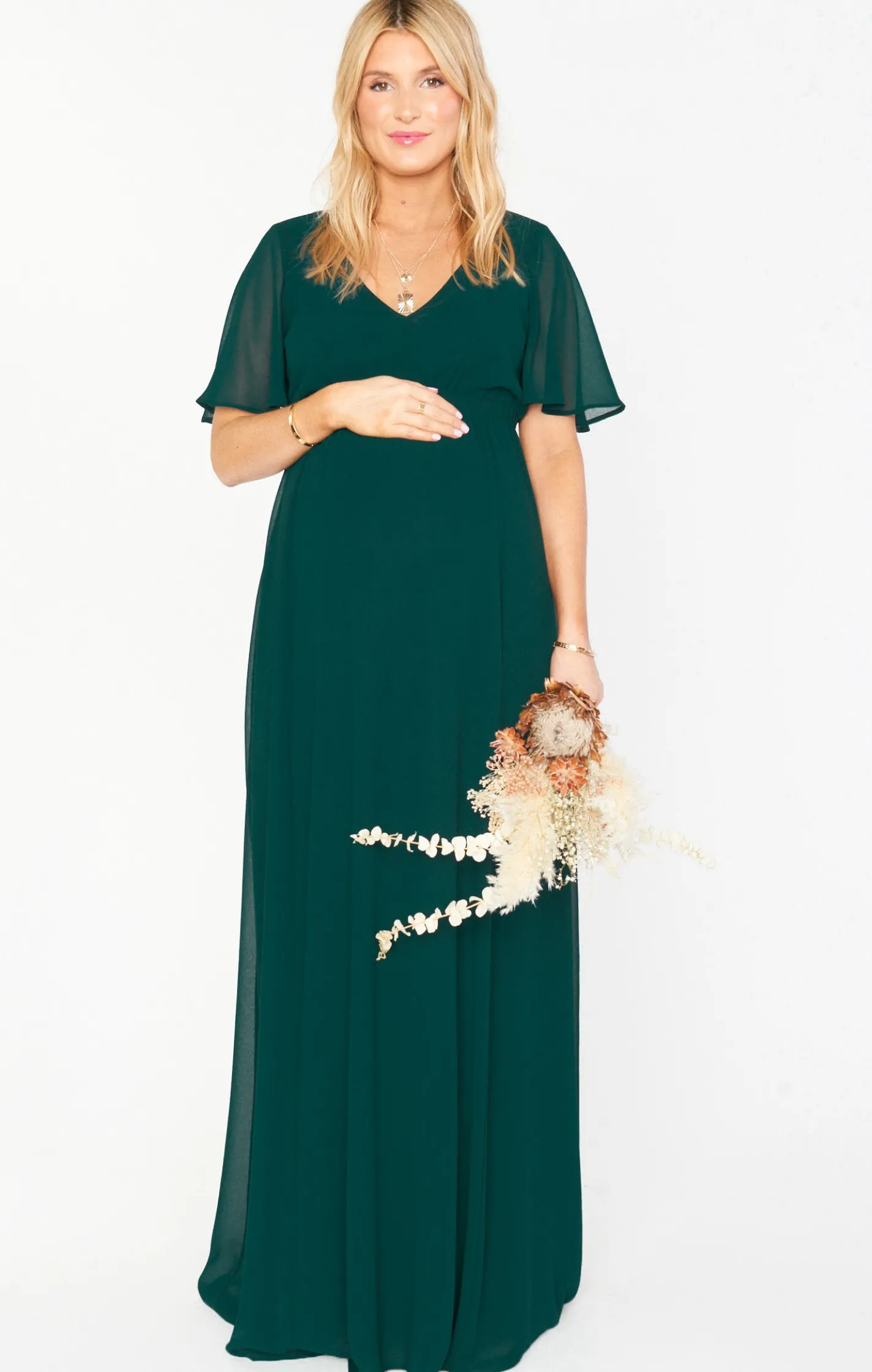 Kids Show Me Your Mumu Emily Empire Maxi Dress