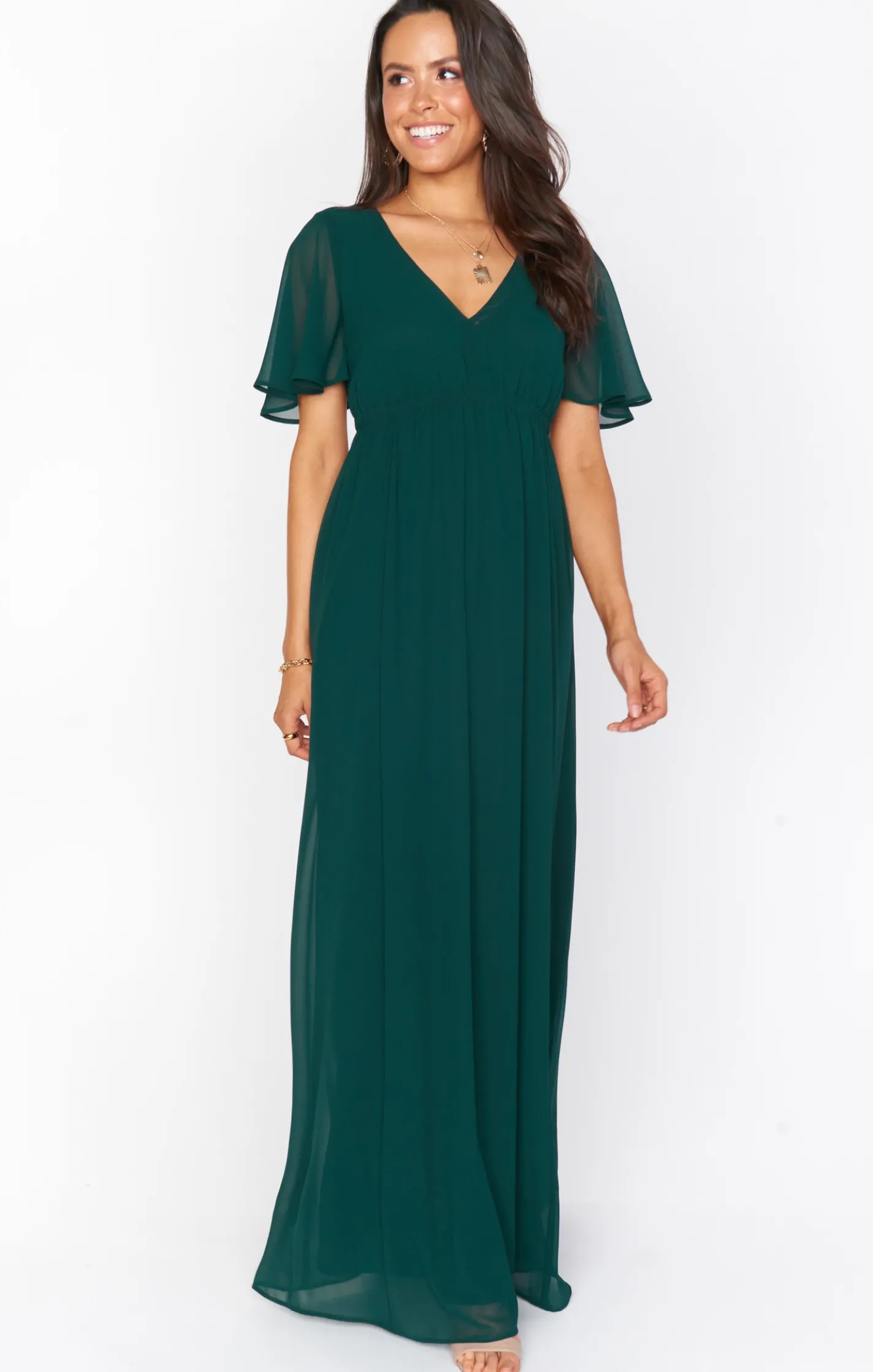 Kids Show Me Your Mumu Emily Empire Maxi Dress