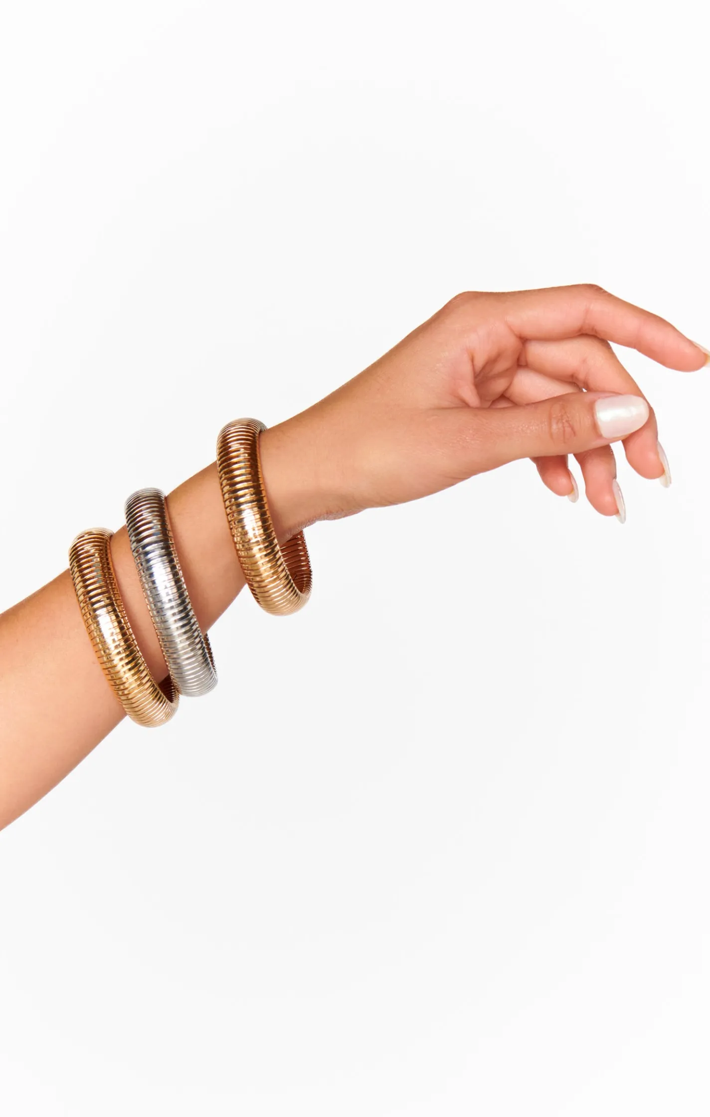 Show Me Your Mumu Ettika en Hour Flex Snake Chain Stretch Bracelet Set