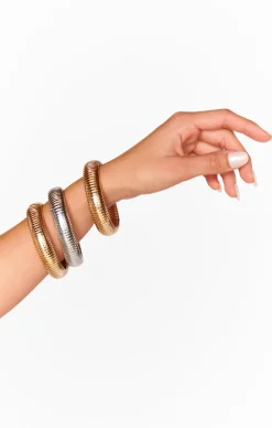 Show Me Your Mumu Ettika en Hour Flex Snake Chain Stretch Bracelet Set
