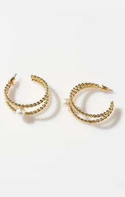 Show Me Your Mumu Faithy Jewels Diana Double Hoop