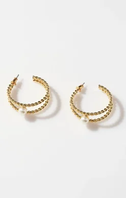 Show Me Your Mumu Faithy Jewels Diana Double Hoop