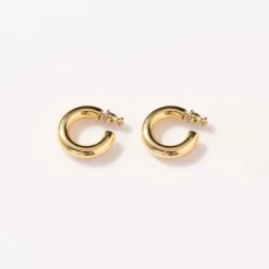 Show Me Your Mumu Faithy Jewels Everyday Hoop Earrings