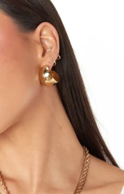 Show Me Your Mumu Faithy Jewels Large Lucy Hoop Earrings