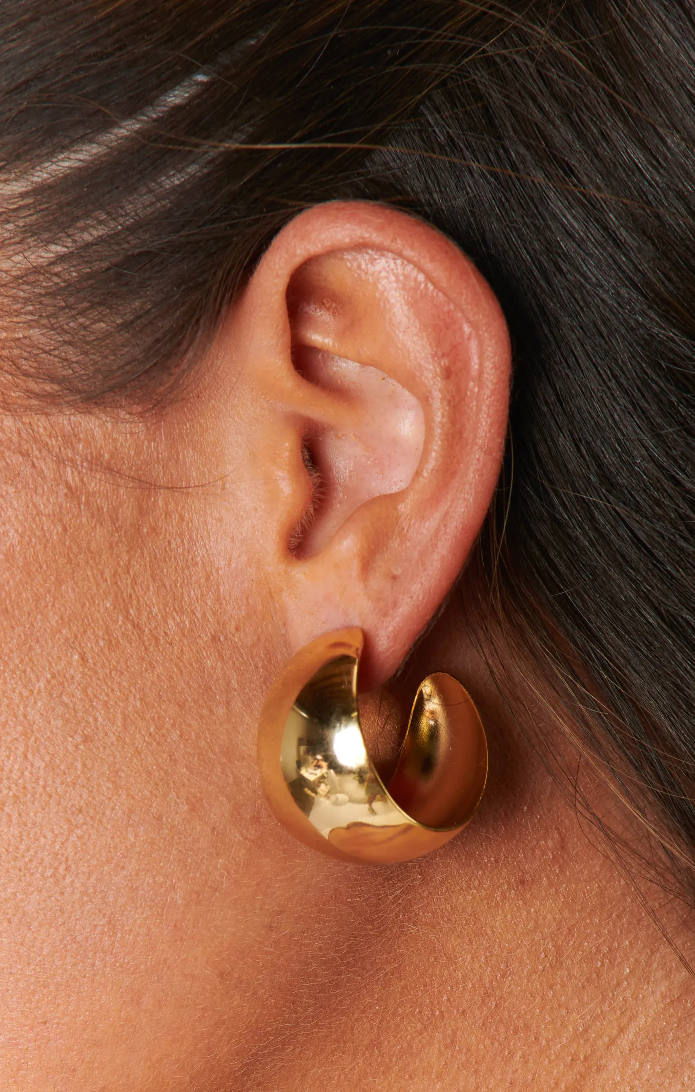 Show Me Your Mumu Faithy Jewels Large Lucy Hoop Earrings
