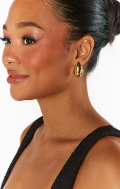 Show Me Your Mumu Faithy Jewels Large Teardrop Earring