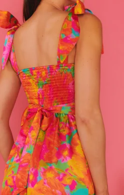 Kids Show Me Your Mumu Garden Midi Dress