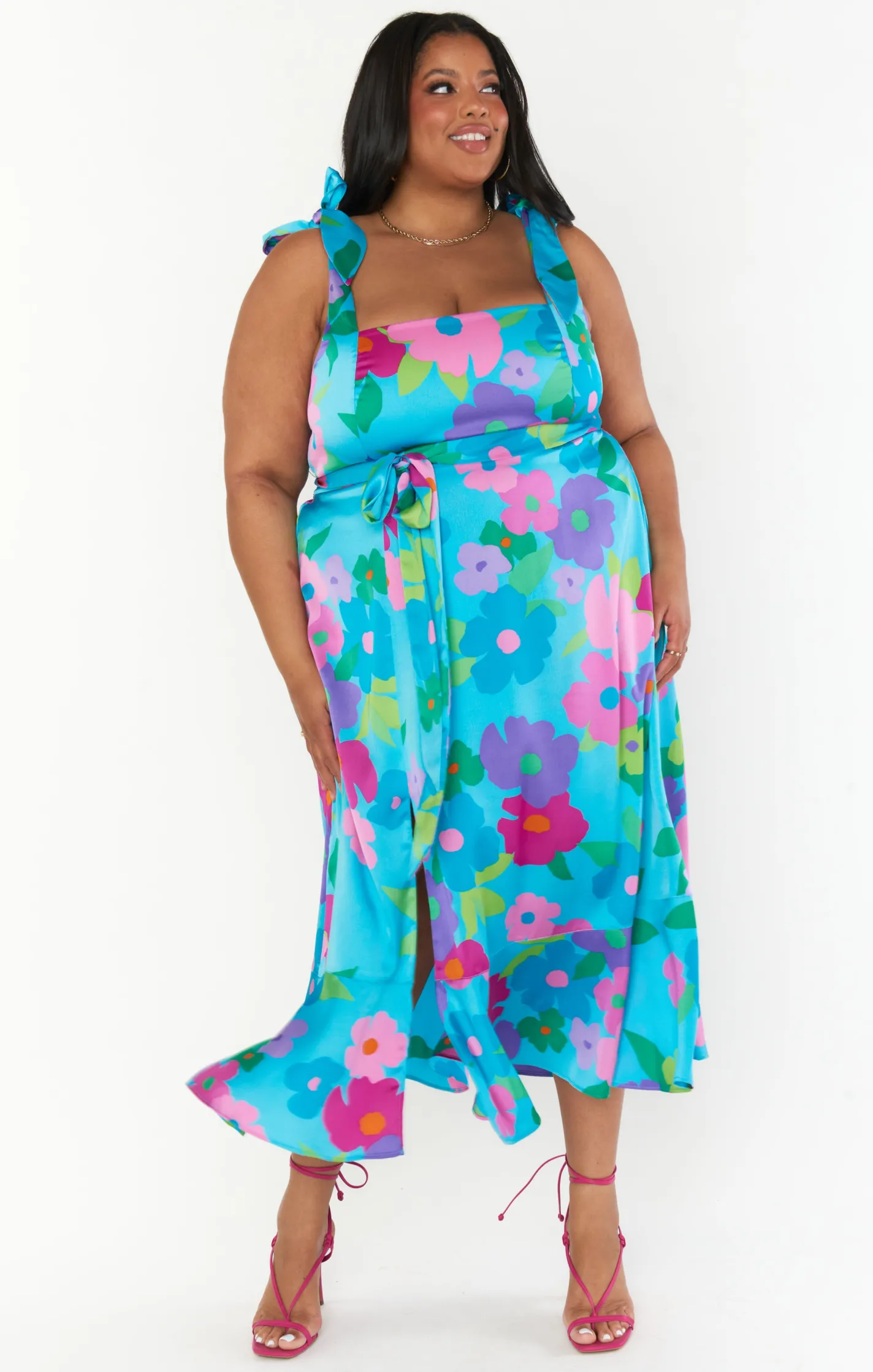 Show Me Your Mumu Garden Midi Dress