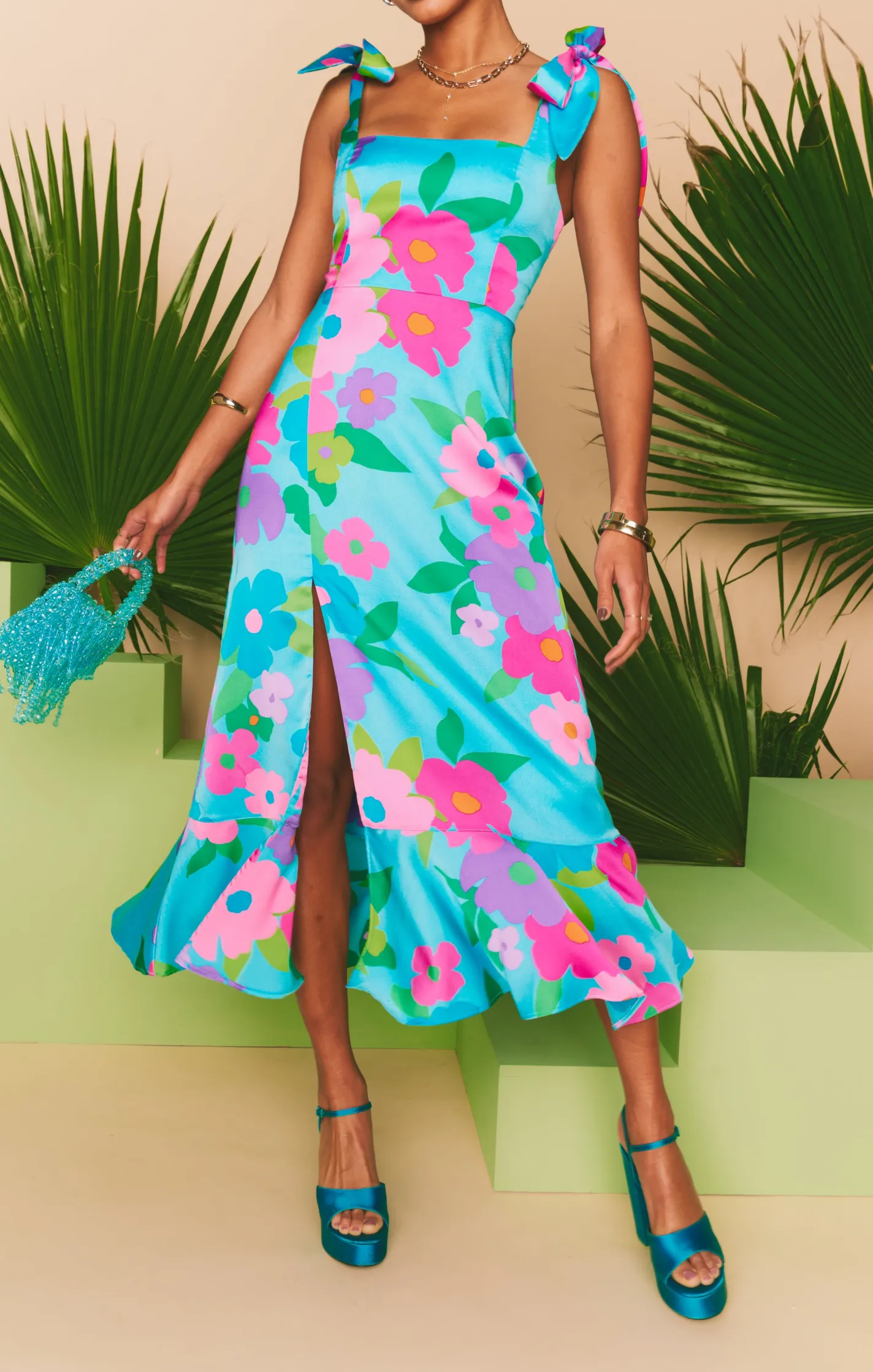 Show Me Your Mumu Garden Midi Dress
