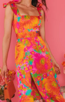 Show Me Your Mumu Garden Midi Dress