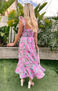 Kids Show Me Your Mumu Garden Midi Dress