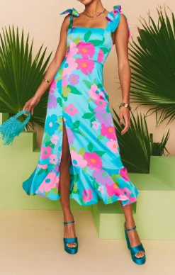 Show Me Your Mumu Garden Midi Dress
